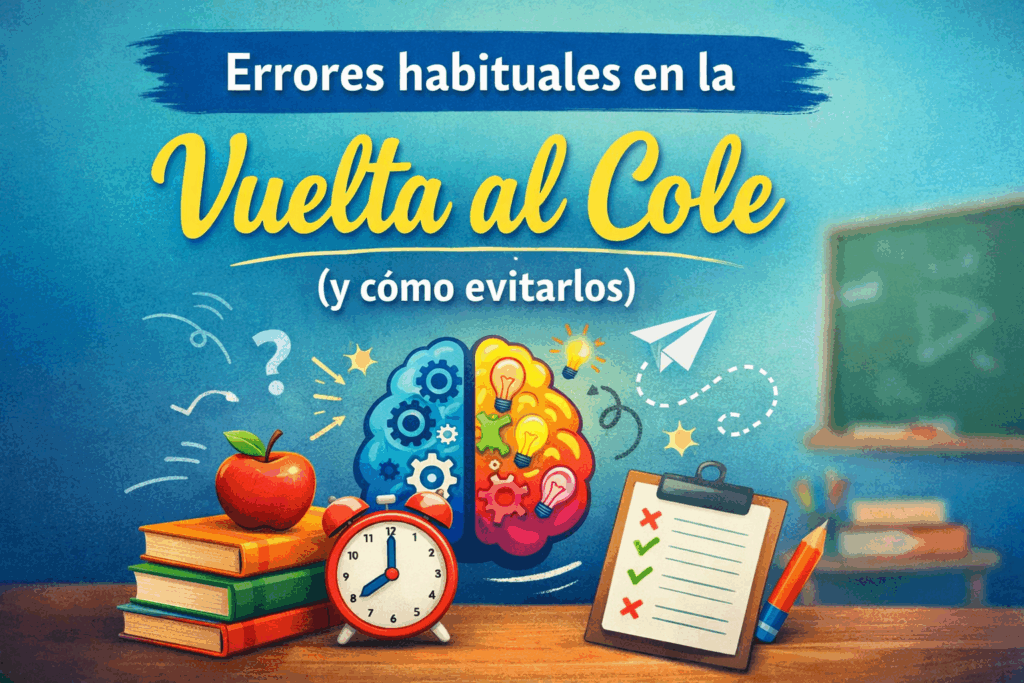 Errores en la vuelta al cole y cómo evitarlos - NeuromindSet